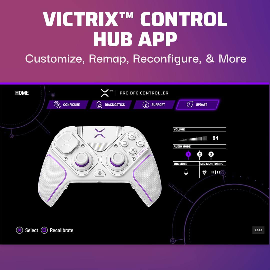 Mando ps5 Pdp Victrix Pro Bfg InaláMbrico Blanco Modular ( PS5/PS4/PC) - Botones remapeables Mando ps5 Pdp Victrix Pro Bfg InaláMbrico Blanco Modular ( PS5/PS4/PC) - Botones remapeables